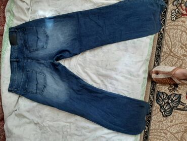 темно серые джинсы: Джинсы XS (EU 34), цвет - Синий