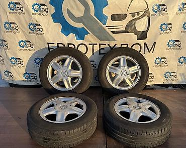 Колеса в сборе: Колеса в сборе 195 / 65 / R 15, Лето, Б/у, Комплект, Легковые, Литые, отверстий - 4 — 1