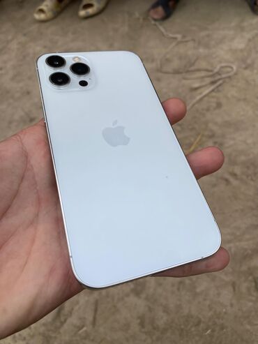 модем ош: IPhone 12 Pro Max, Колдонулган, 128 ГБ, Коргоочу айнек, Каптама, 100 %