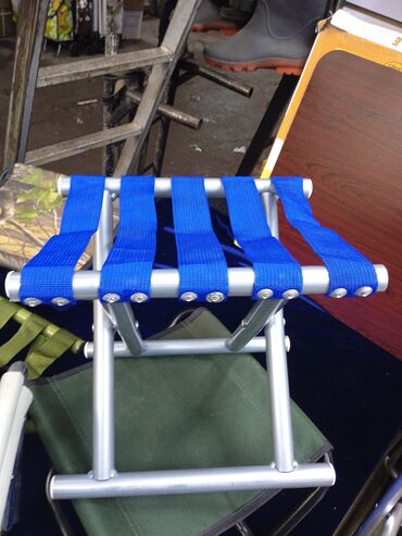 метал стол: Стол, цвет - Синий, Новый