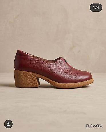 xonca altligi: 39 ölçü. ELEVATA qadın ayaqqabısı - Model: qapalı üstlü, minimal — 1