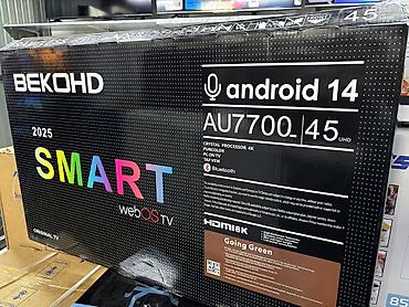 бишкек телевизор: Телевизор BEKOHD AU7700, 45" UHD (Crystal Vision 4K) - Смарт‑TV на — 2