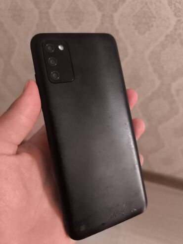 купить redmi note 9: Samsung Galaxy A03s, Колдонулган, 32 ГБ, түсү - Кара, 2 SIM