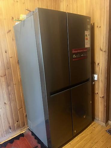 işlənmiş soyuducu ucuz: LG dörd qapılı Side-by-Side soyuducu-moronluq - Model: LG (etiketdə — 4