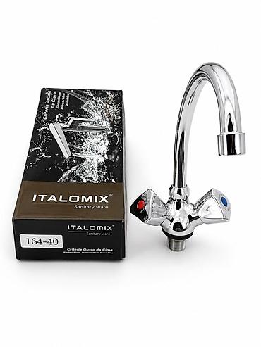 mətbəx qapıları: ITALOMIX mətbəx qarışdırıcısı (model 164-40) - İki qollu kran: isti — 1