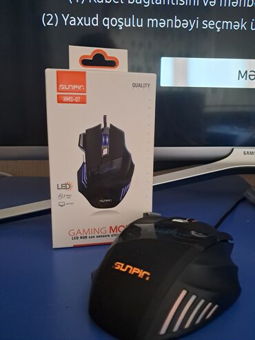 Мониторы: Rgb Gaming Maus gecikməsiz təp təzə özümdədə 1i var istifadə edirəm