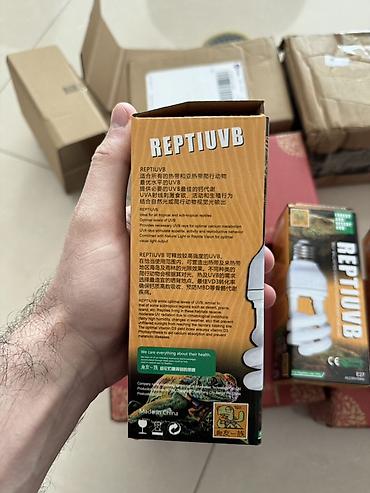 uvb: 💡Peşəkar Reptile UVB Lampa – Sağlamlıq və Güclü İnkişaf üçün! 🦎🌞 26W — 3