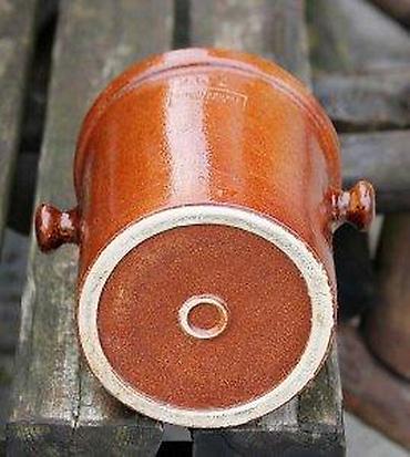 Staro posuđe i escajg: Schaffhausen steinzeug 2,5 l ORIGINAL posuda za led 1960.te. Made in — 10