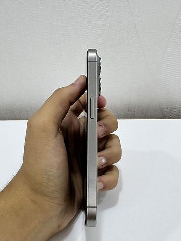 Mobil telefon və aksesuarlar: IPhone 15 Pro, Natural Titanium, Face ID — 5