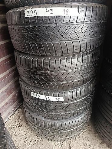 22545 r18 зима: Шины R18, комплект. - Размеры: 225/45 R18 (пара) и 275/40 R18 (пара) — 1