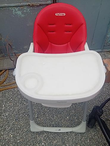 uşaq üçün stul: Peg Perego uşaq dəsti seliqeli veziyyetdedi brablemi yoxdu - Uşaq — 1