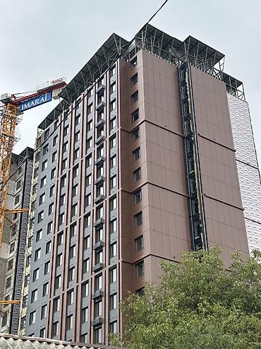 Продажа квартир: 1 комната, 45 м², Азия Молл Элитка, 17 этаж, ПСО (под самоотделку) — 1
