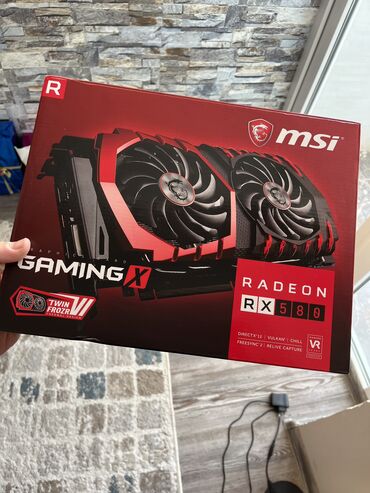 msi modern: Videokart MSI Radeon RX 580, 4 GB, İşlənmiş