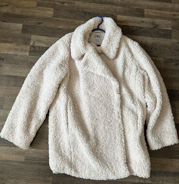 Пиджаки: Пальто, Zara, S (EU 36), цвет - Белый
