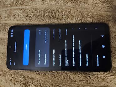 poco x3 kabro: Poco C75, 256 GB, rəng - Qara, Sensor, Barmaq izi, Face ID — 6