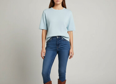 Swetry: Sweter damski, rozmiar L