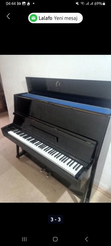 tap az pianino satisi: Piano, İşlənmiş