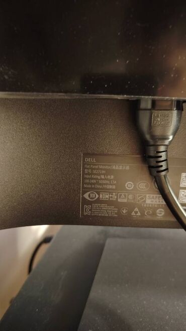 Monitori: Na prodaju Dell SE2719h ( 27 inch) Monitor odlicno ocuvan kao Nov bez — 4