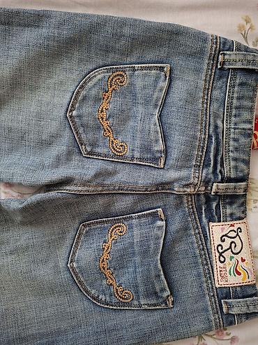 kambat şalvar: Şalvar. Bootcut modeldir. 100% cotton, və İtaliya istehsalıdır — 5