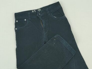czarne jeansy rurki: Jeans, Cherokee, 7 years, 122, condition - Good