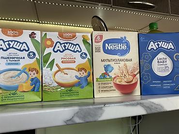 детский каша: Детское питание «Агуша» и Nestlé — набор для прикорма 1) Сухая — 2