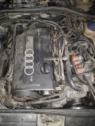 Двигатели, моторы и ГБЦ: Бензиновый мотор Audi 1996 г., 1.8 л, Б/у, Оригинал, Германия