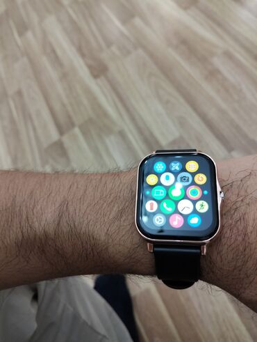 Smart saatlar: Yeni, Smart saat, Hoco, Sensor ekran, rəng - Qara