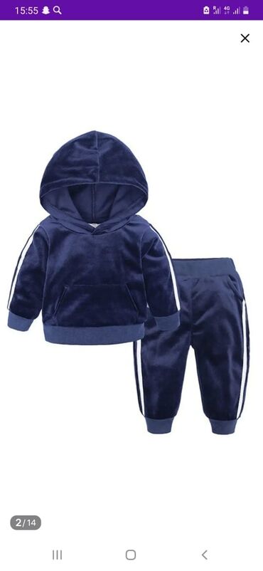 пошив верхней одежды: Детский спортивный комплект для мальчиков до 1.5 2 года
