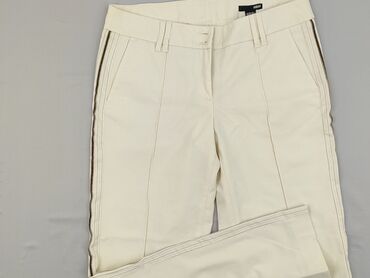 spodnie dresowe zina: Material trousers for women, H&M, size S (EU 36)