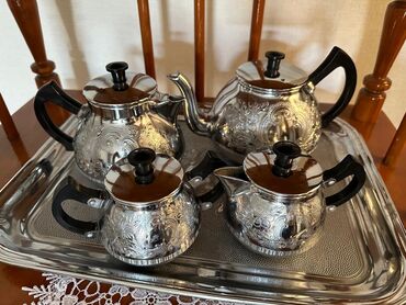 турки для кофе: Чайный сервиз "Эталлон" Иркутского завода 60-70 гг. В комплекте
