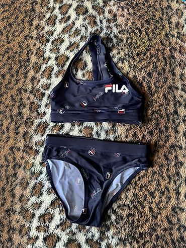 Одежда для пляжа: Детский спортивный купальник FILA (раздельный) - Бренд: FILA - Тип — 1