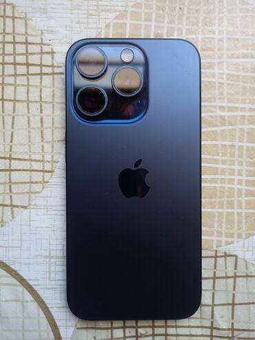 iphone 13 pro max ucuz: IPhone 15 Pro, 128 GB, Mavi, Simsiz şarj, Face ID, Sənədlərlə