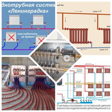 Отопление: Установка батарей, Установка котлов, Теплый пол Гарантия, Бесплатная консультация, Монтаж Больше 6 лет опыта