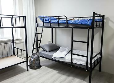 bunk bed: Двухъярусные кровати металлические 
качественные 9500 без матрас — 1