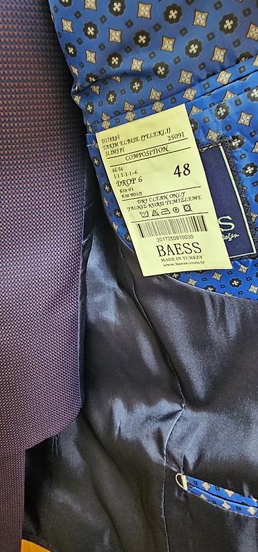 вяз: Мужской костюм BAESS (Made in Turkey) - Модель: YELEKLI TAKIM — 4