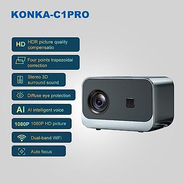 Projektori: KONKA C1 Pro mini projektor Uz projektor dobijate iptv televiziju i — 1
