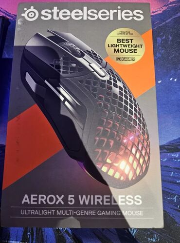 kalonka işlənmiş: Steelseries Aerox 5 wireless Мышка использовалась меньше двух месяцев