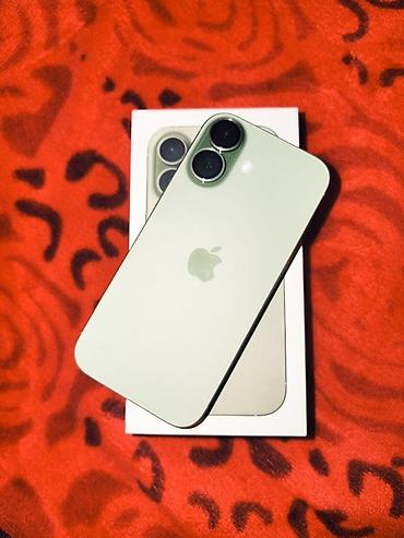 Apple iPhone: IPhone 17, 256 ГБ, Зеленый, Защитное стекло, Чехол, Кабель — 1