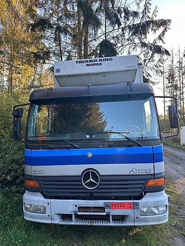atego 818: Mercedes-Benz Atego 823, рефрижераторный . зад подушка /перед рессор — 1