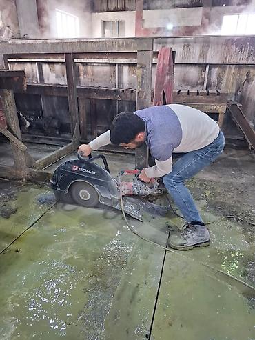bakida usta isleri: Beton kəsimi və deşmə xidməti - Armaturlu beton, monolit, döşəmə — 2