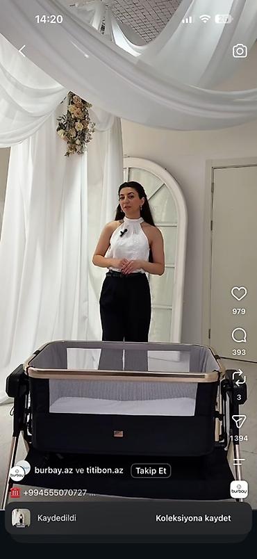 barmaq oyuncaq: Oğlan və qız üçün, İşlənmiş, Dördbucaq, Beşik, Matras ilə, Yellənmə mexanizmi ilə — 2