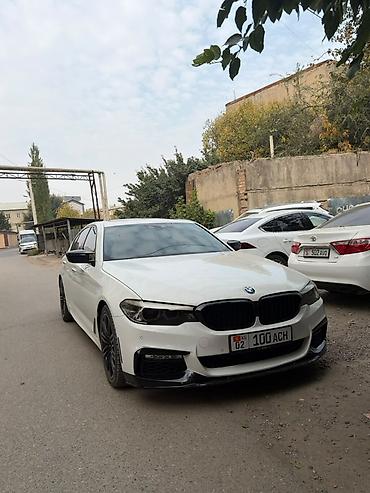 маленький фронтальный погрузчик: BMW 5 series: 2018 г., 3 л, Автомат, Бензин, Седан — 1