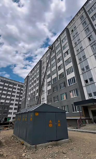 эко комплекс: 1 комната, 54 м², Кок-Жар ж/м 106 серия улучшенная, 6 этаж, ПСО (под самоотделку) — 1
