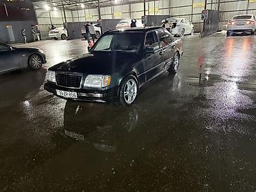 w124 radiator: BARTER Mercedes-Benz W124 sedan - Kuzov: 4 qapılı sedan, qara rəng - — 4