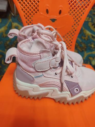 Жаш балдардын бут кийими: Детские ботинки - кросовки BABYCNQ Fashion, розовые, высокие — 4