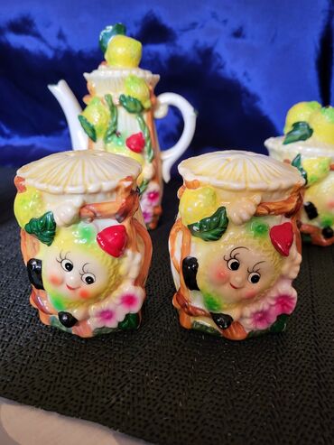 Ostalo posuđe: Komplet vintaz za zacine,petodelni. Kompleti za na sto,kupovani i — 10