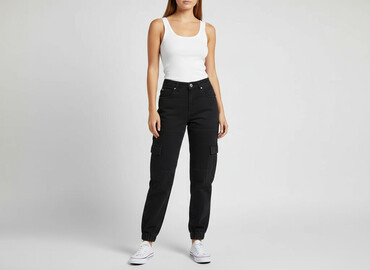 jeans balloon bershka: Bershka, Jeans for women, size XS