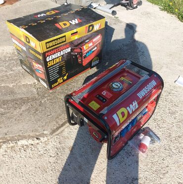 Agregati: GERMANY KRAFTECH 8.5KW BENZINAC POTROSNJA 1L-1H Tri monofazne — 6