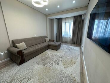 1 комнатные квартира в аренду: 2 комнаты, 57 м², Элитка, Дизайнерский ремонт
