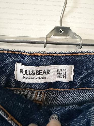 pull and beer: Джинсы, Прямые, PULL&BEAR, Высокая талия — 4